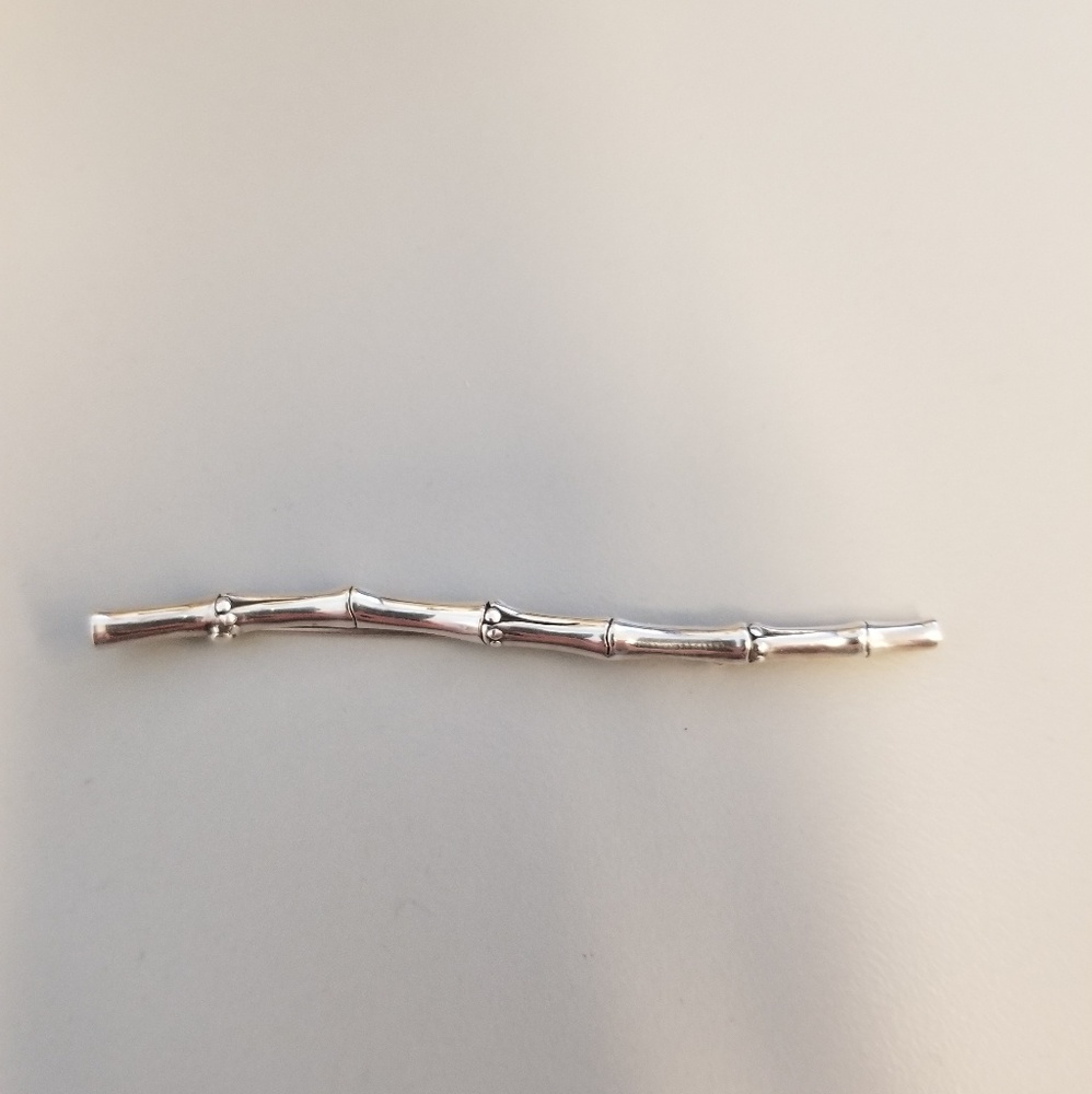 John Hardy SS Bamboo Brooch/Pin